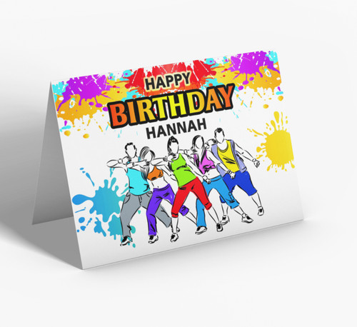 Dance fitness birthday - dance,