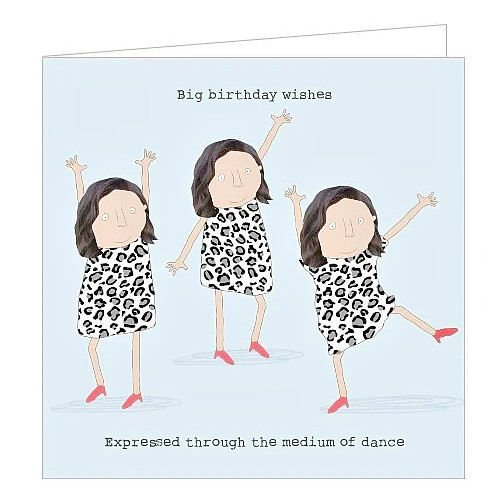 Funny rosie made thing card - thing,