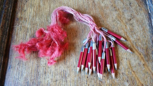 Antique vintage lot of - lot, red