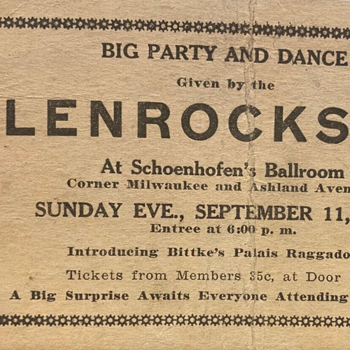 1921 lenrocks schoenhofen - 1921,