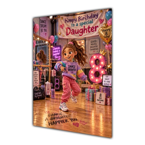Happy 8th birthday daughter - birthday,