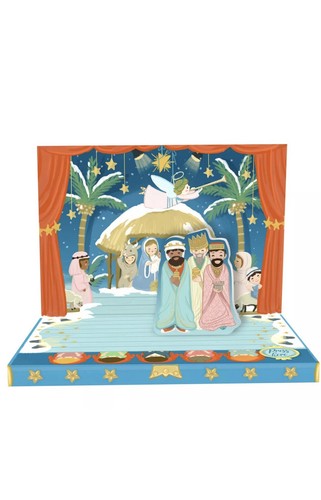 The little nativity music box - music,