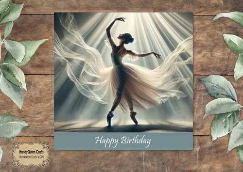 Fem 139 dance birthday - birthday, card