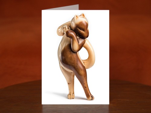 Dancing fox art print - -, a5