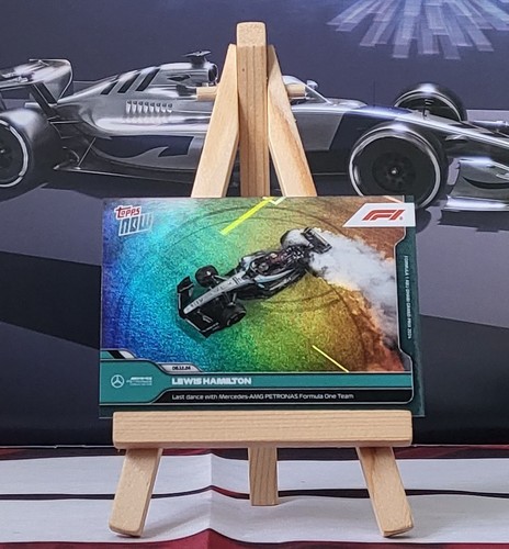 Topps now lewis hamilton - now,