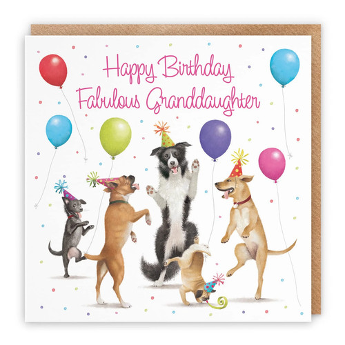 Granddaughter birthday card - granddaughter,